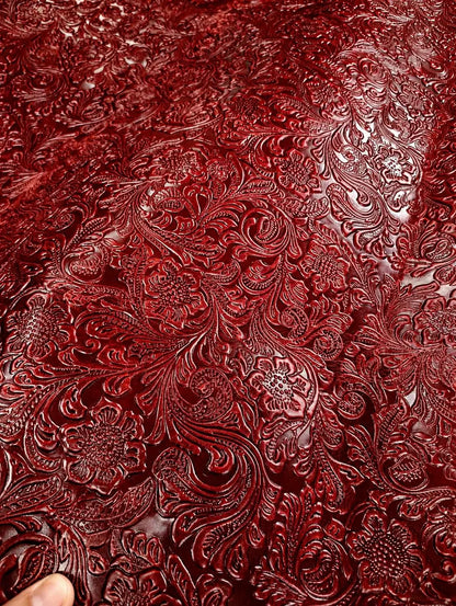 Çiçek Desen - Kırmızı