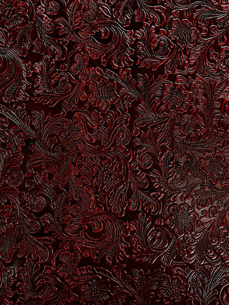 Çiçek Desen - Kırmızı